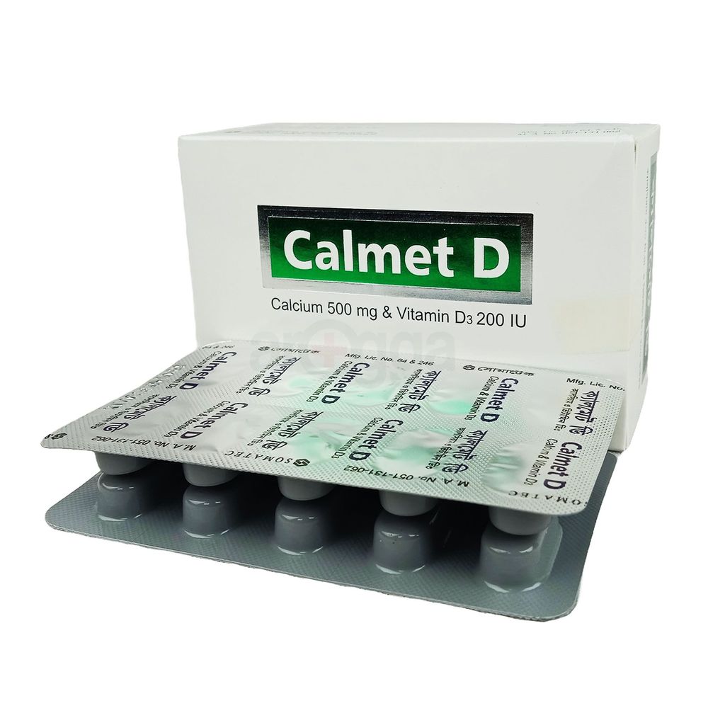Calmet 500mg Tablet
