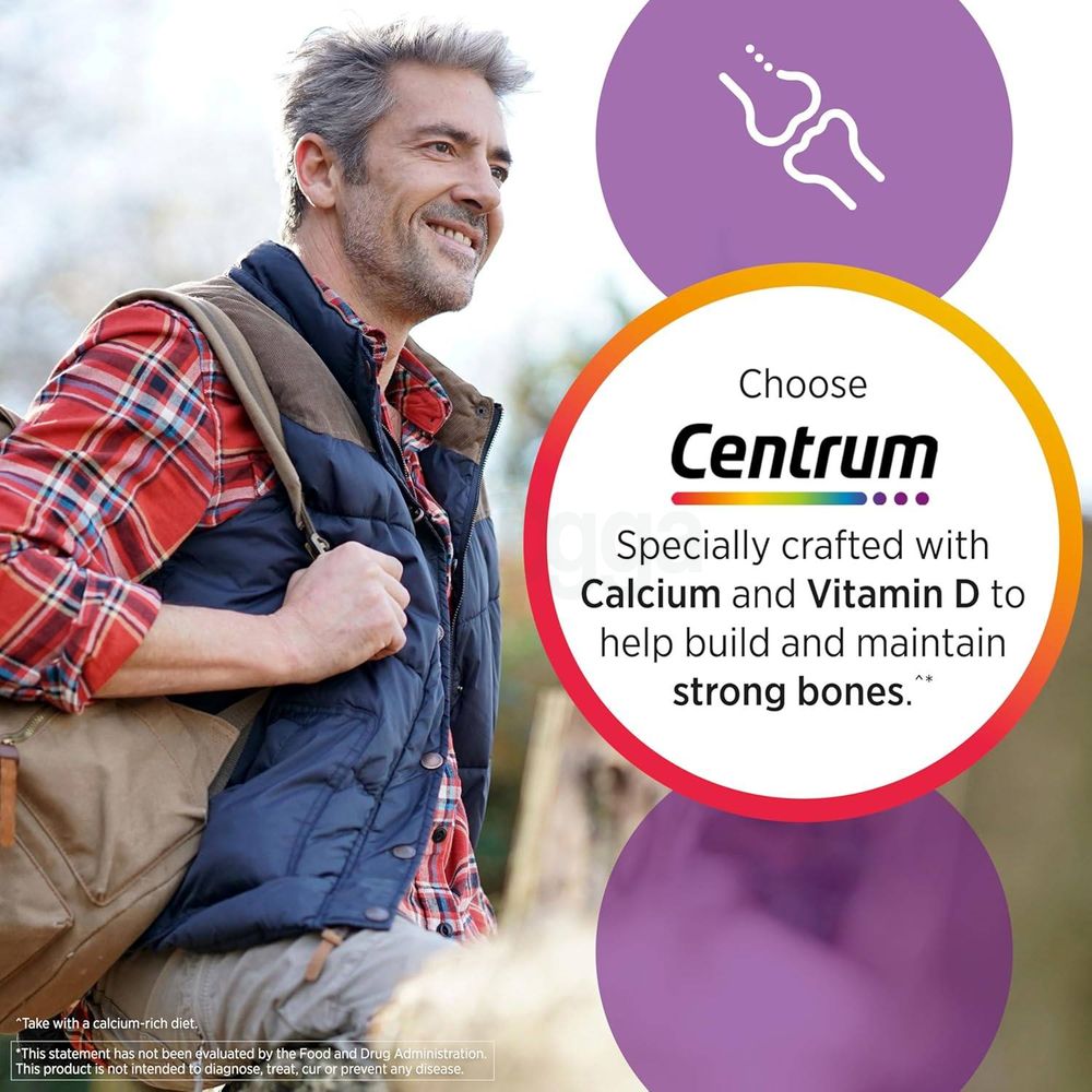 Centrum Silver Multivitamin For Men (Men+50) 100 Tablets  
