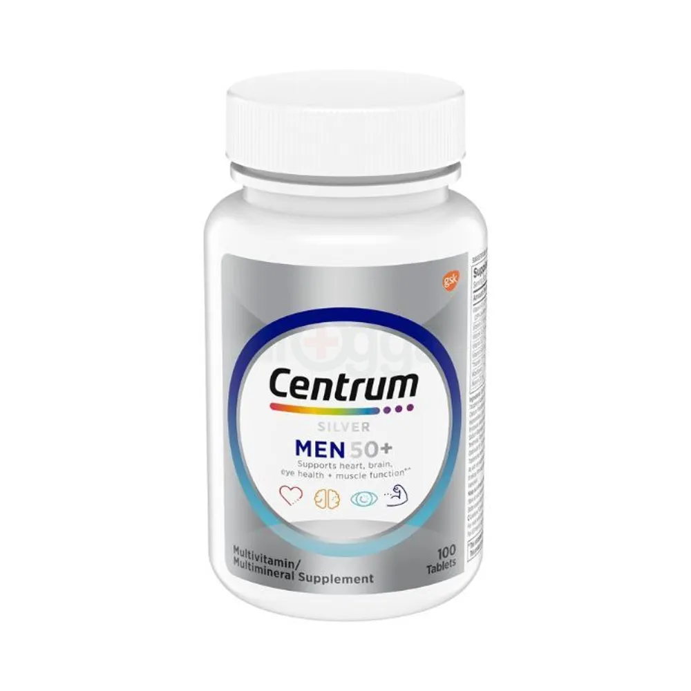 Centrum Silver Multivitamin For Men (Men+50) 100 Tablets  