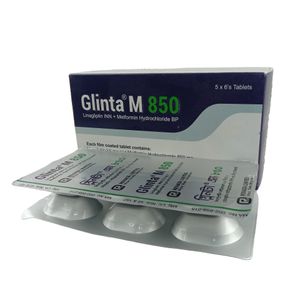 Glinta M 850 2.5mg+850mg Tablet