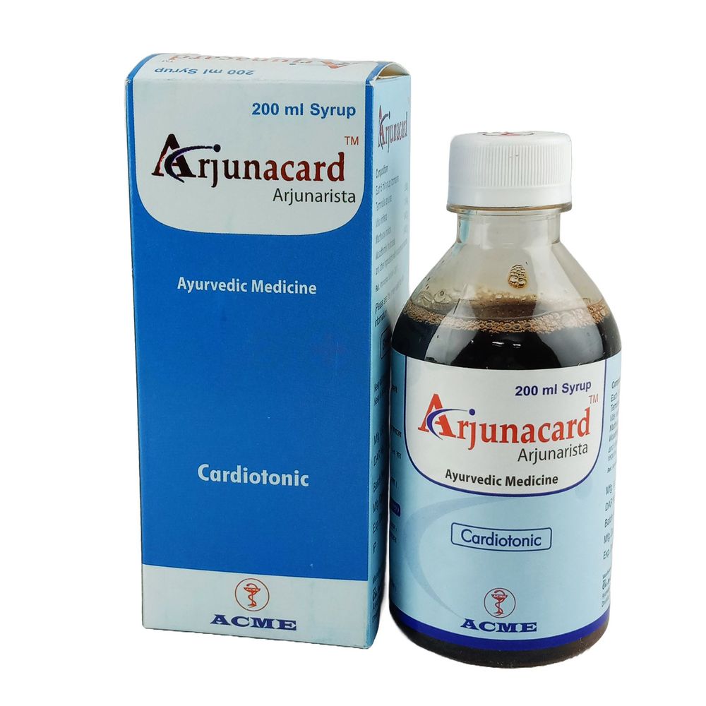 Arjunacard  Syrup