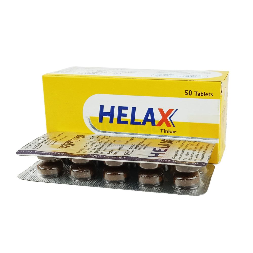 Helax 130.43mg+86.96mg+18.12mg Tablet