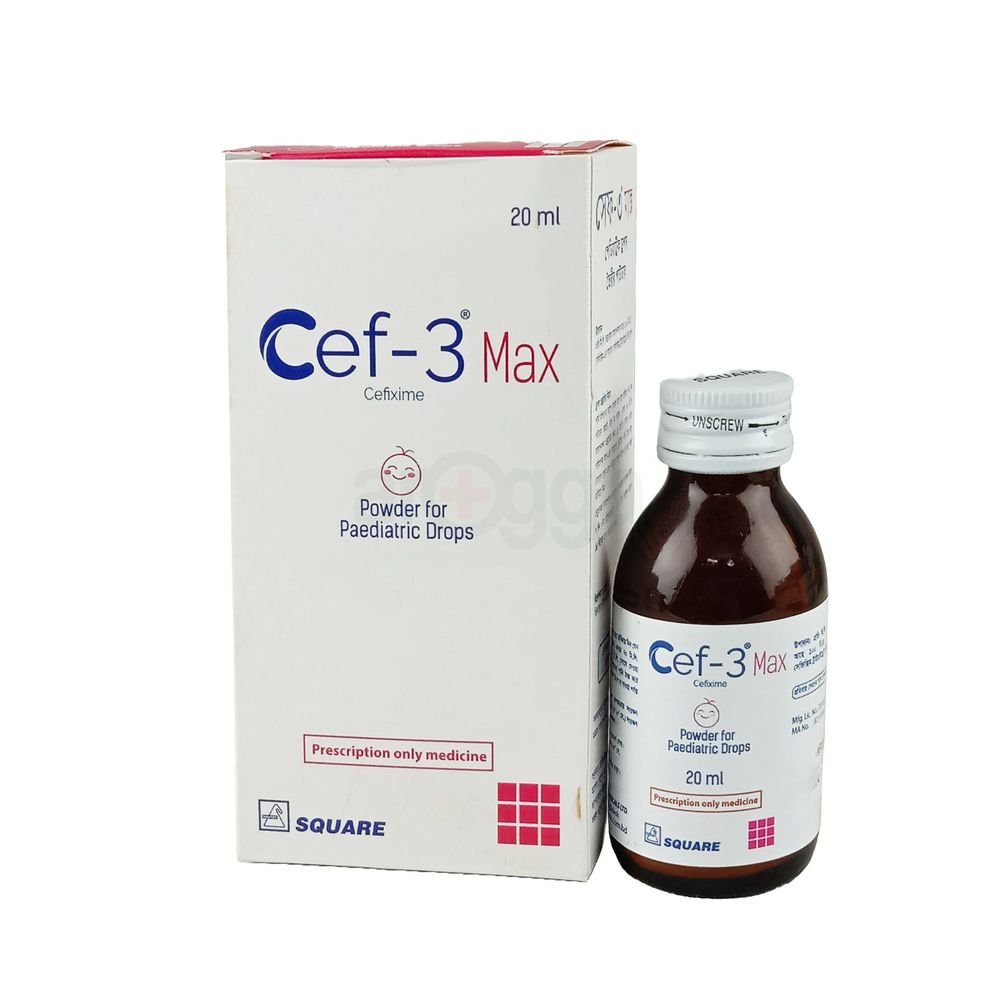 Cef-3 Max 20ml 100mg/5ml Drop