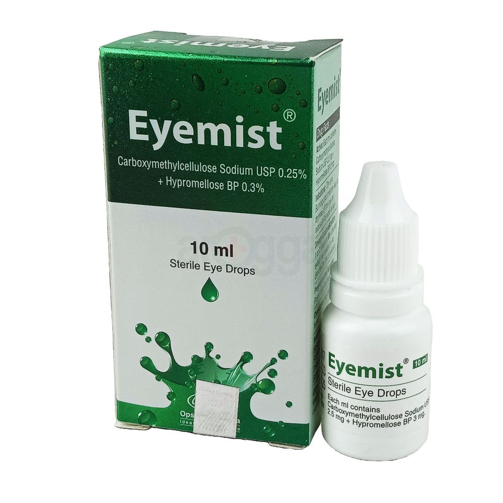 Eyemist 250mg+300mg/100ml Eye Drop - Arogga Online Pharmacy