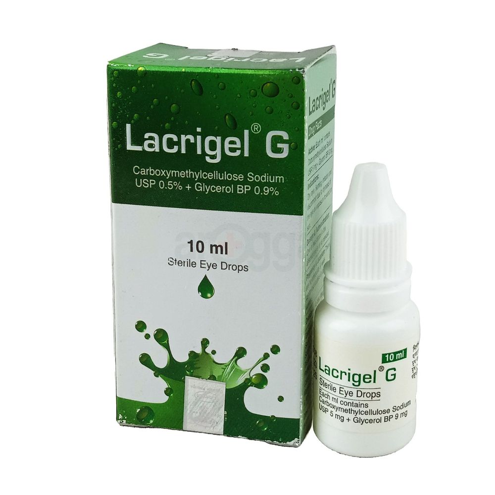 Lacrigel G 0.5%+0.9% Eye Drop