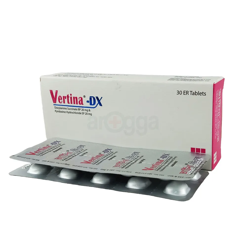 Vertina-DX 20mg+20mg Tablet