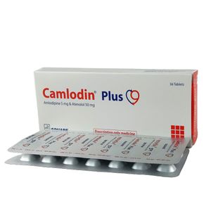 Camlodin Plus 5/50 5mg+50mg Tablet