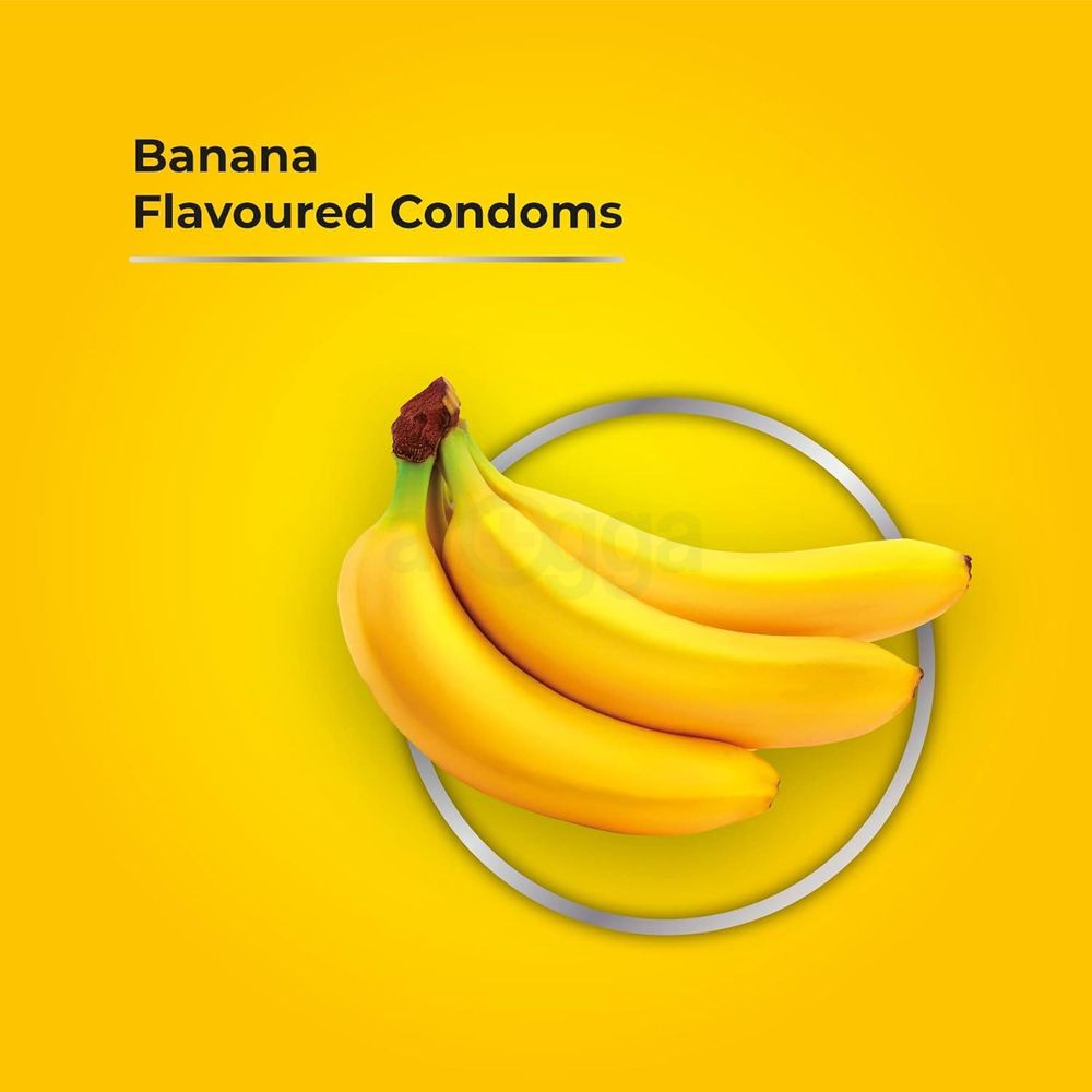 Skore Banana 1500+ Dots Condoms 10's Pack  