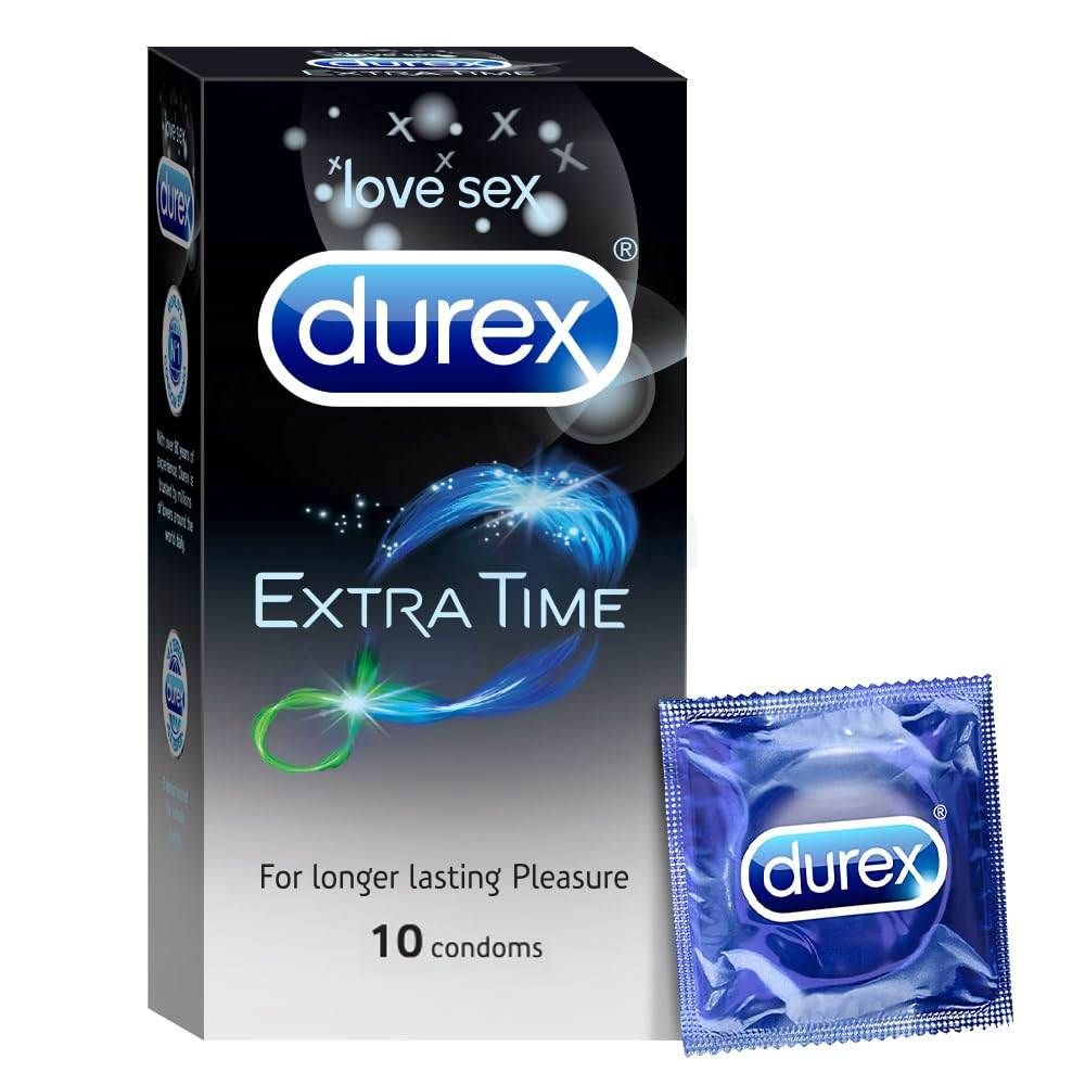 Durex Extra Time Condom 10's Pack  