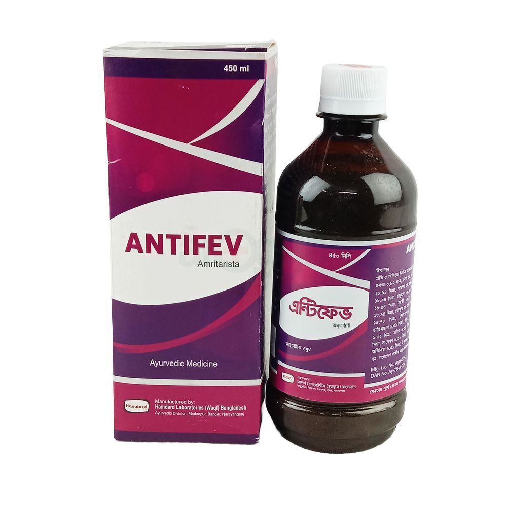 Antifev 450ml syrup