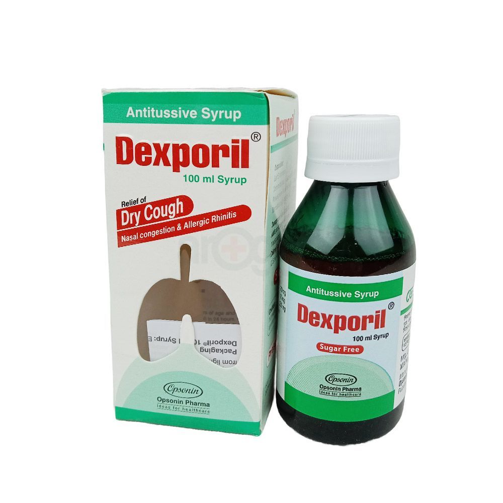 Dexporil 20mg+10mg+2.5mg/5m Syrup