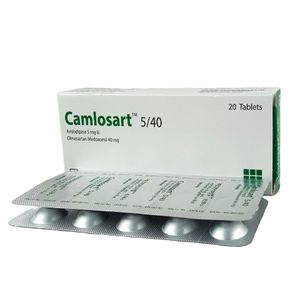 Camlosart 5/40 5mg+40mg Tablet