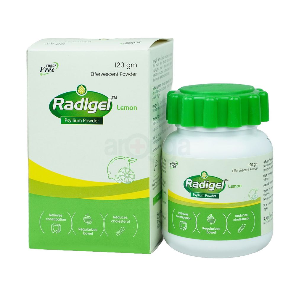 Radigel Lemon 120gm Effervescent Powder