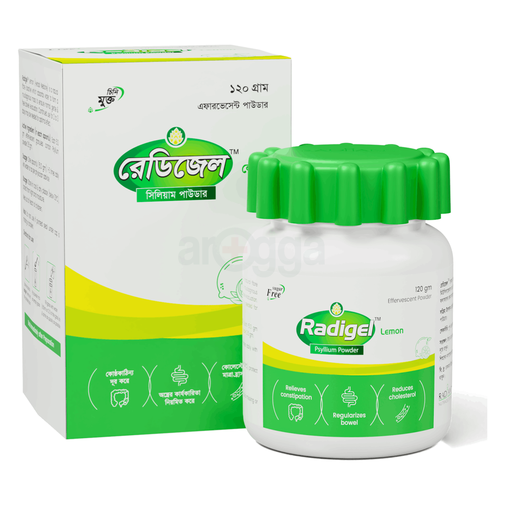 Radigel Lemon 120gm Effervescent Powder