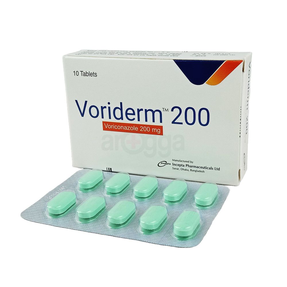 Voriderm 200mg Tablet