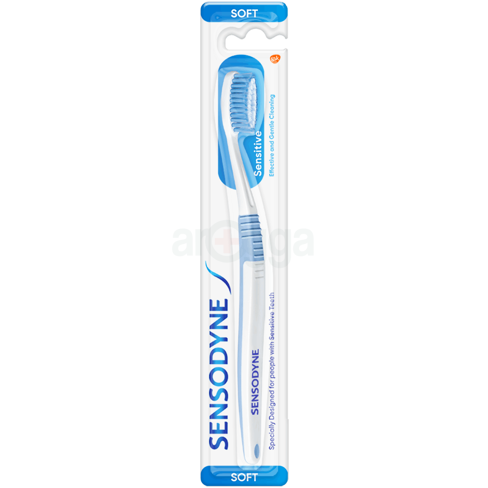 Sensodyne Sensitive Toothbrush With Soft Rounded Bristles  