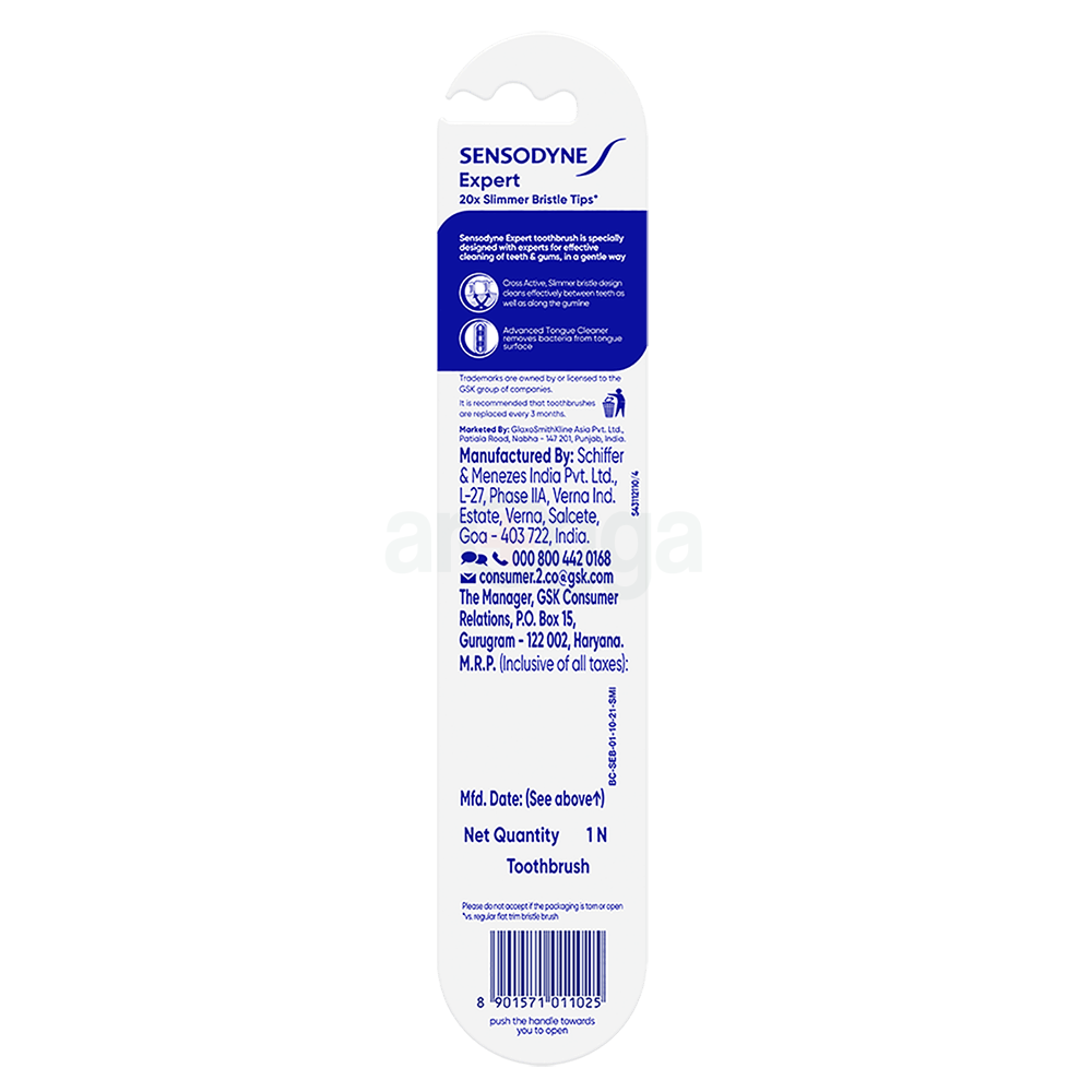Sensodyne Expert Toothbrush With Soft Rounded Bristles  