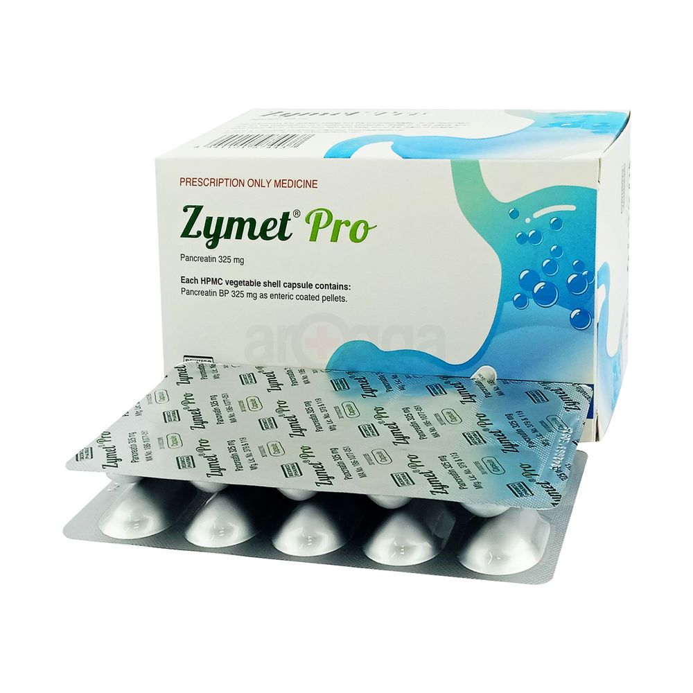 Zymet Pro 325mg Capsule
