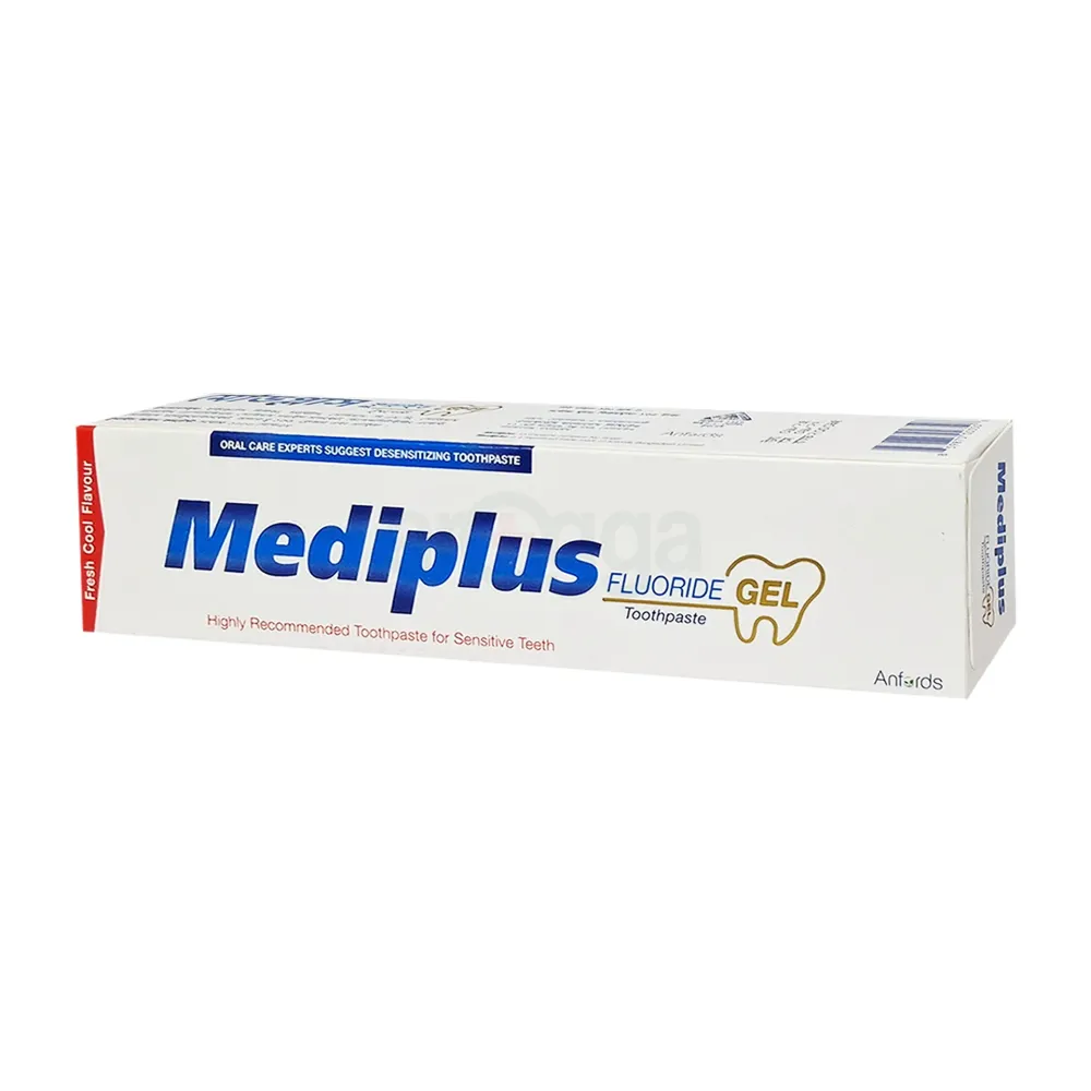 Mediplus Fluoride Gel Toothpaste 100gm  