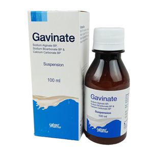 Gavinate 500mg+267mg+160mg/10ml Suspension