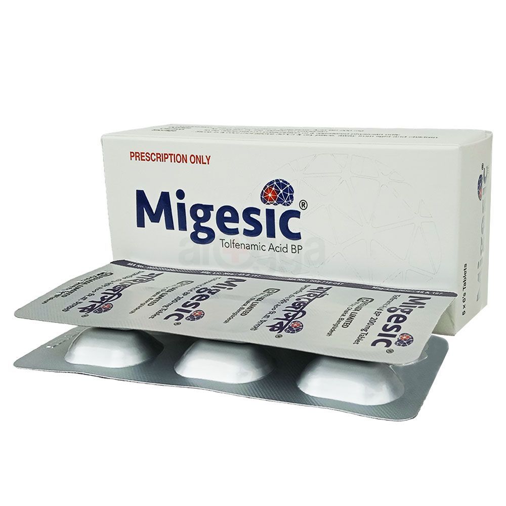 Migesic 200mg Tablet