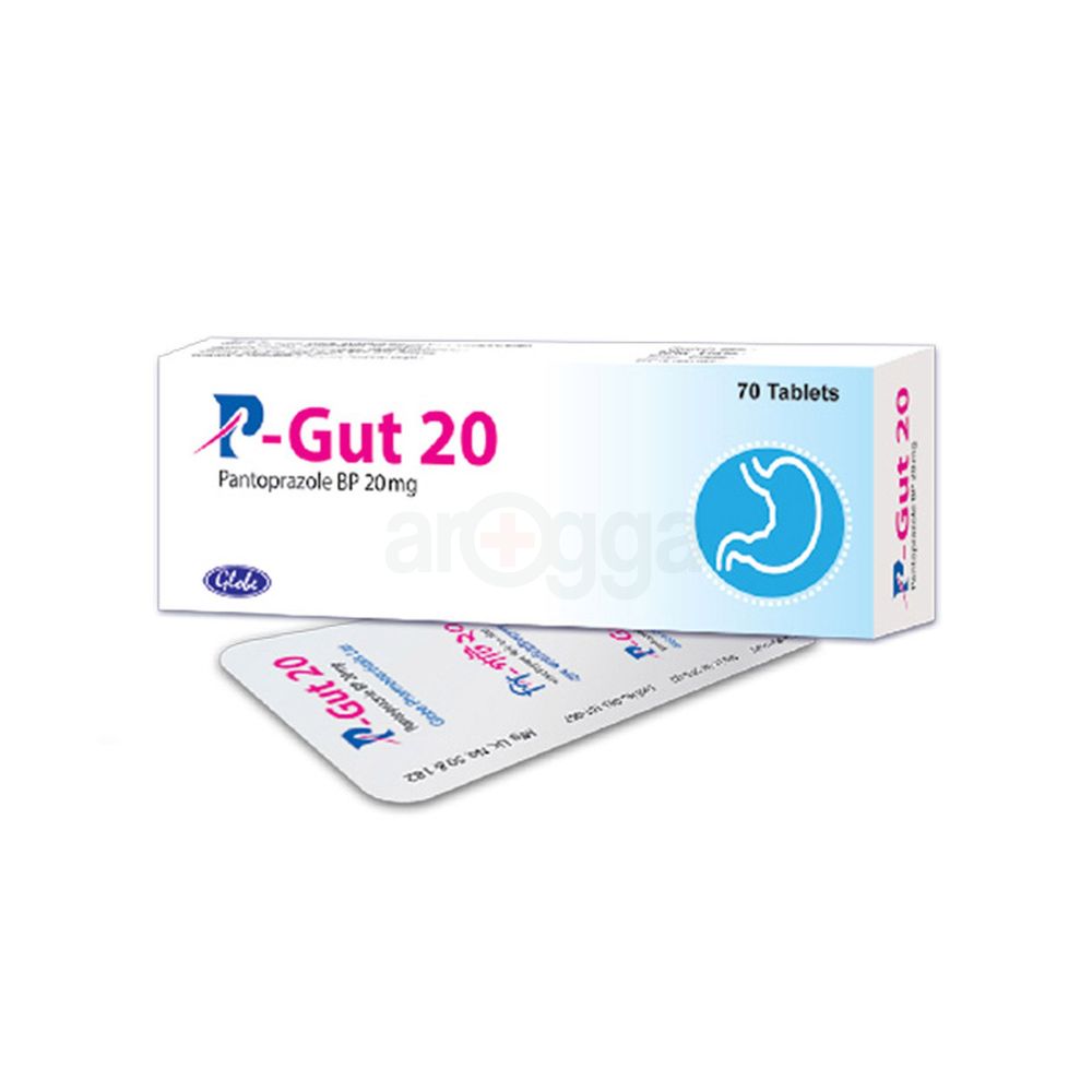 P-Gut 20mg Tablet