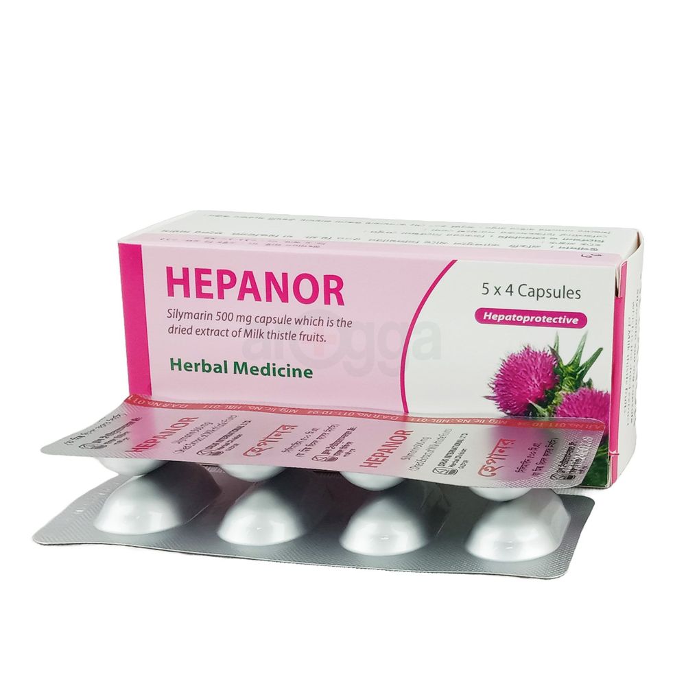 Hepanor 500mg Capsule