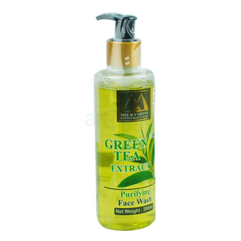 Milkyshine Green Tea Extract Purifying Facewash 200ml  