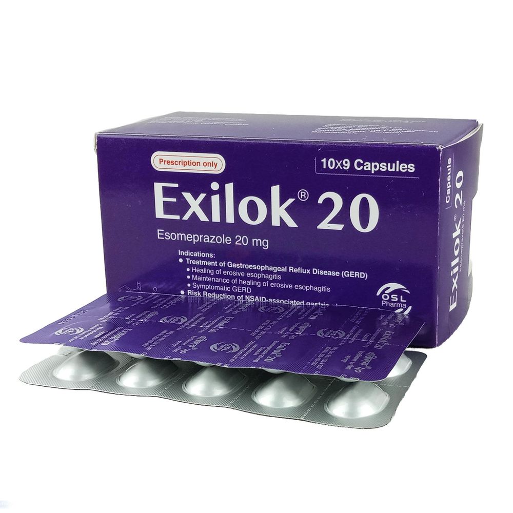 Exilok 20mg Capsule