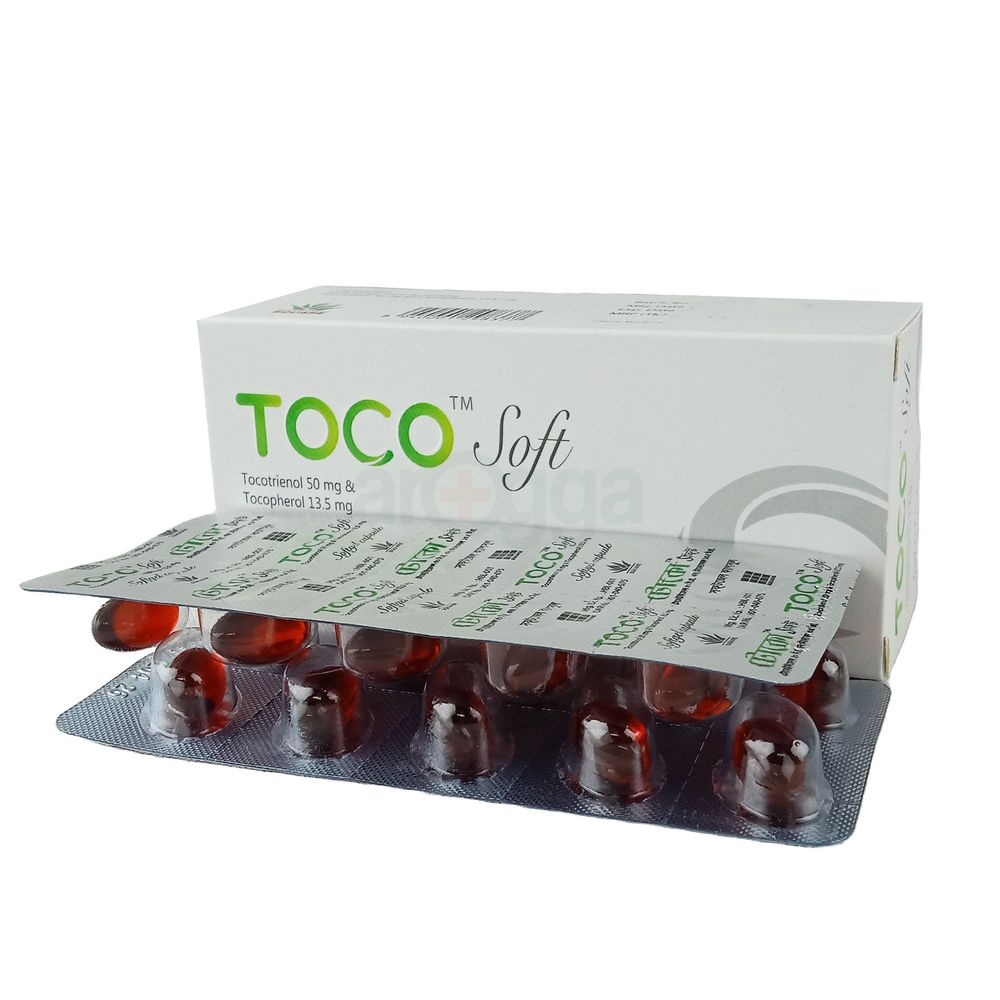 Toco Soft 50mg+13.5mg capsule