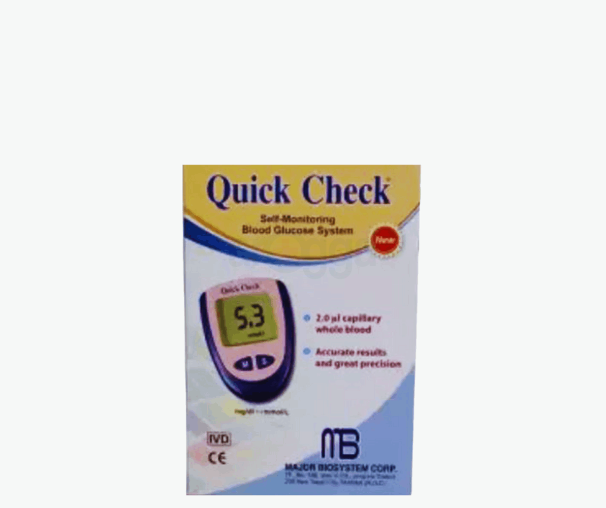 Quick Check Blood Glucose Meter  