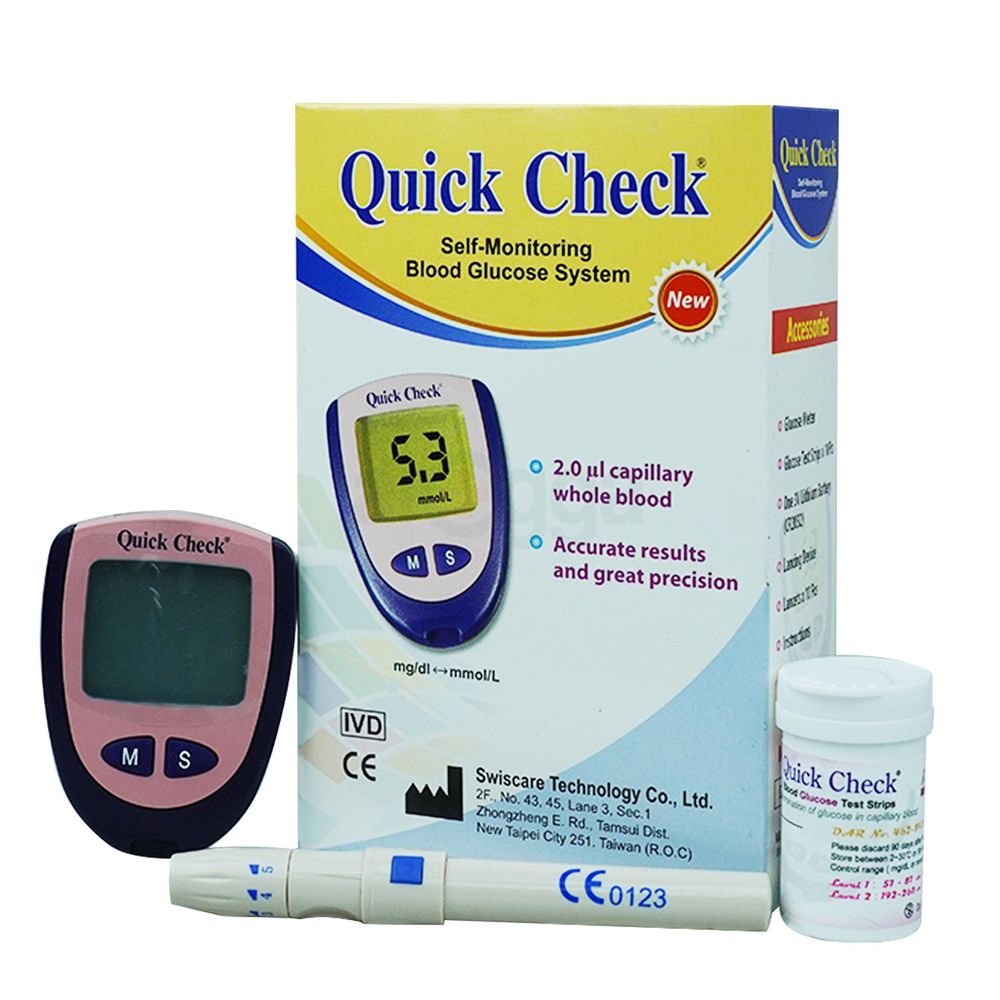 Quick Check Blood Glucose Meter  