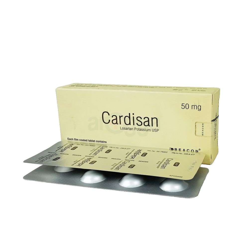 Cardisan 50mg Tablet