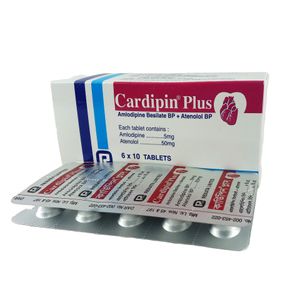 Cardipin Plus 5mg+50mg Tablet