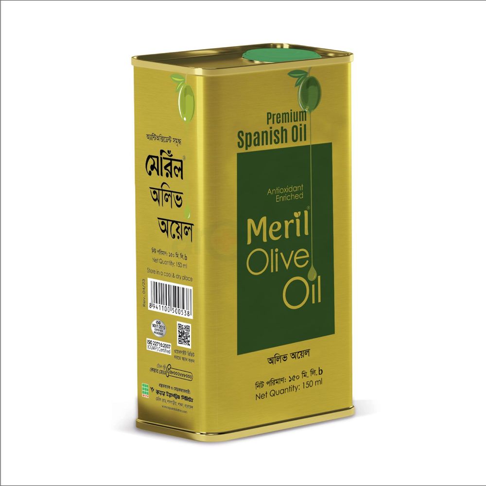 Meril Olive Oil 150ml Tin  