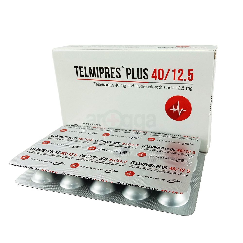 Telmipres Plus 40/12.5 40mg/12.5mg Tablet