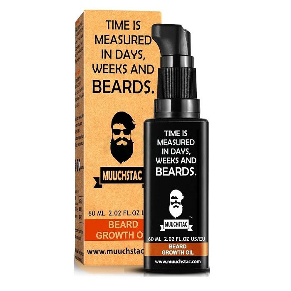 Muuchstac Beard Growth Oil Hair Oil  