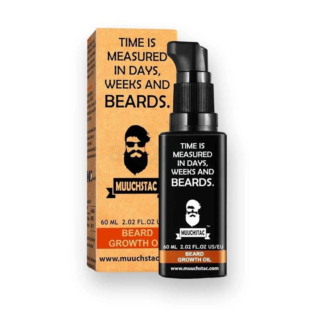 Muuchstac Beard Growth Oil Hair Oil  