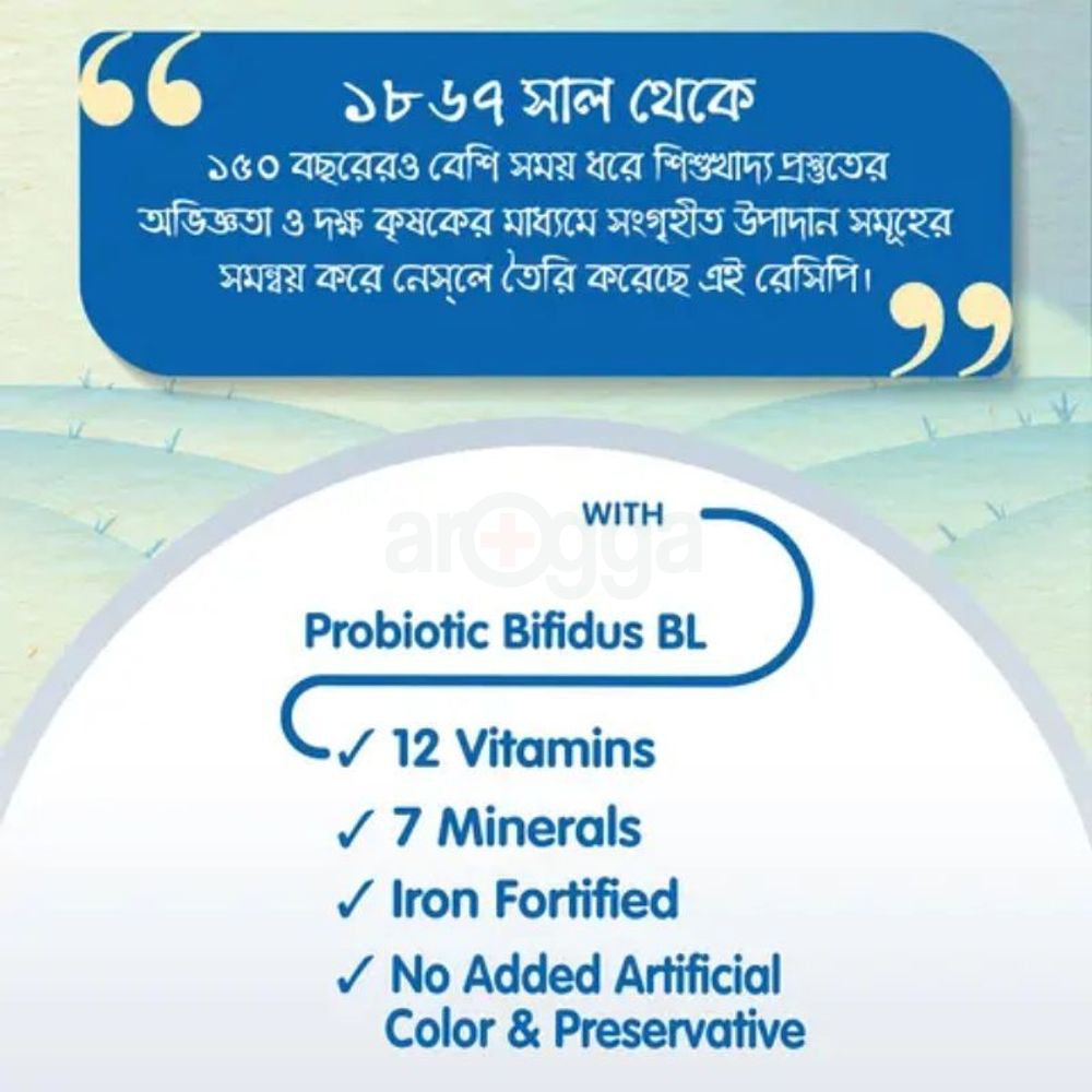 Nestlé Cerelac Rice With Milk Food BIB (6-24 months) Stage-1  