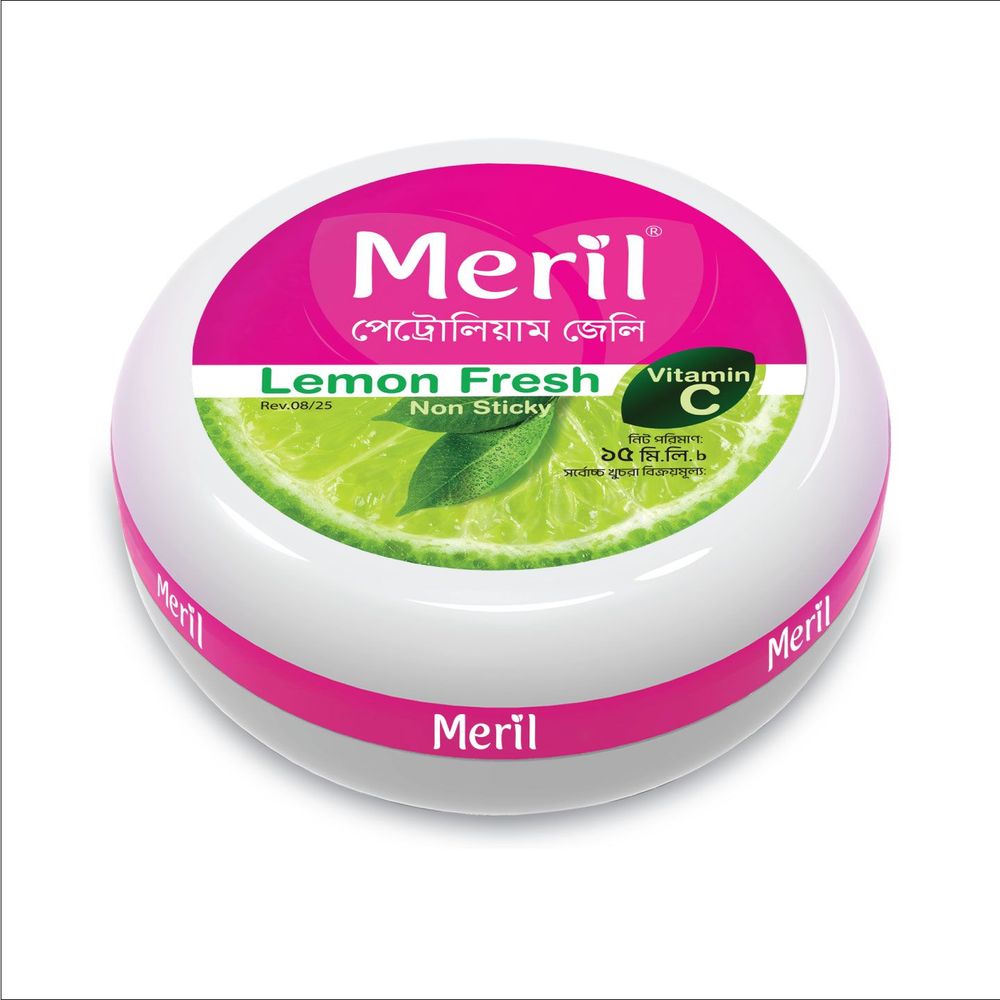 Meril Petroleum Jelly Lemon Fresh 15ml  