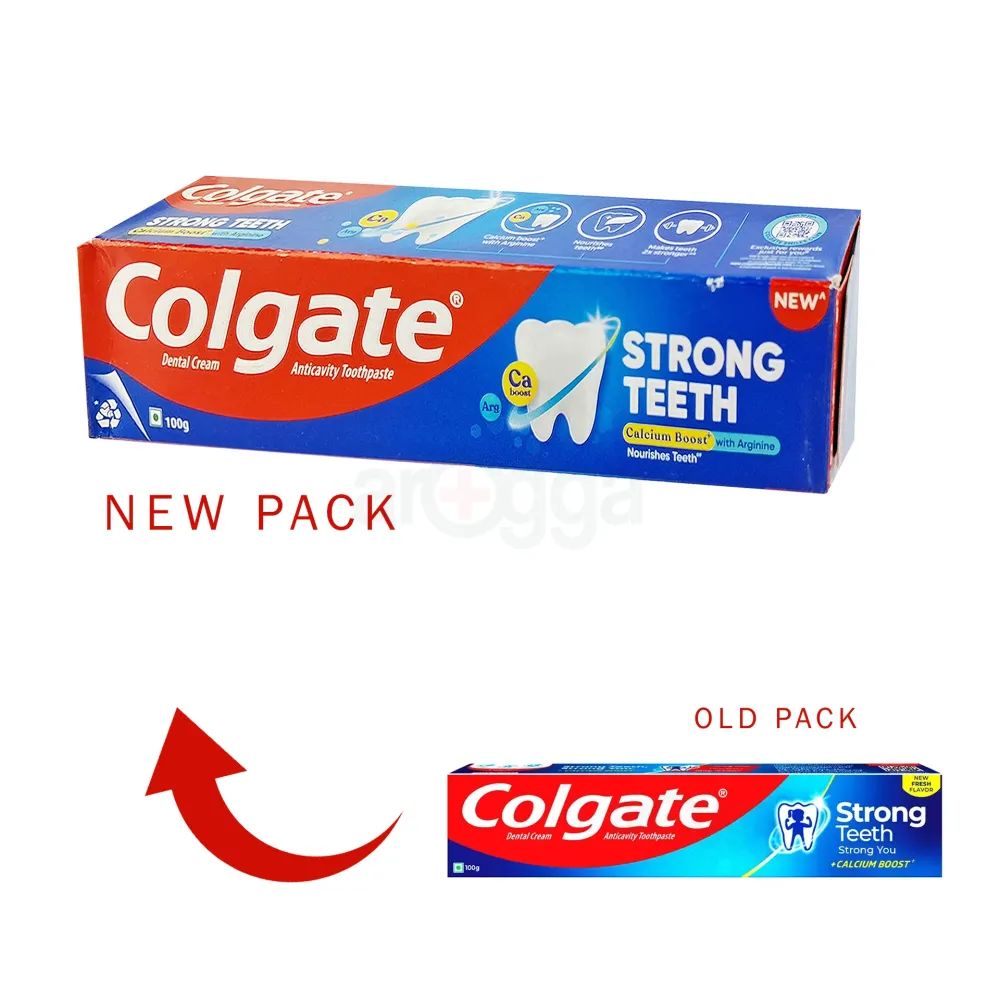 Colgate Strong Teeth Dental Cream Toothpaste 100g  