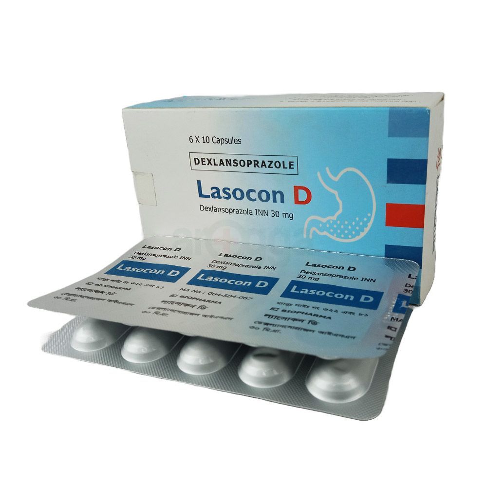 Lasocon D 30mg Capsule