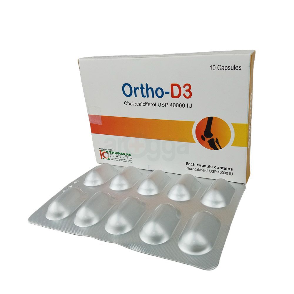 Ortho-D3 40000 40000IU Capsule