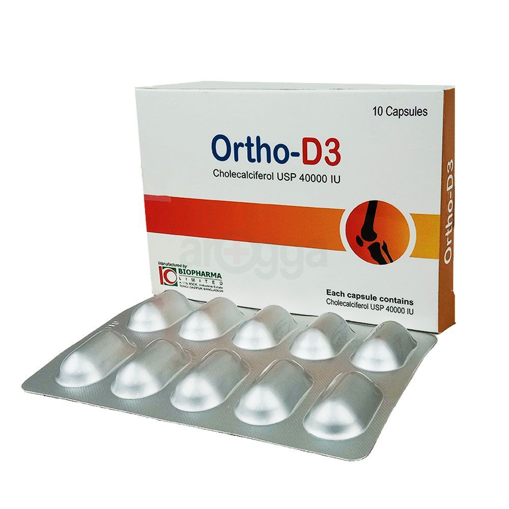 Ortho-D3 40000 40000IU Capsule