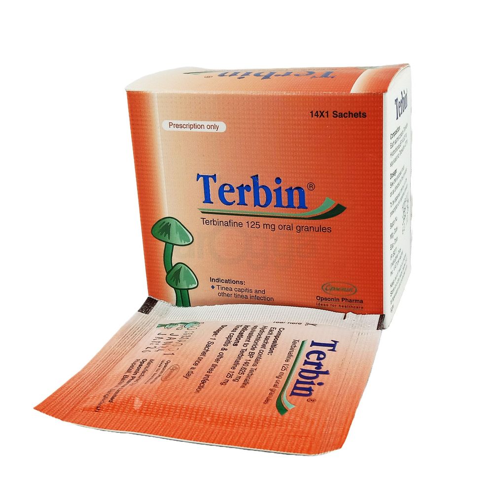 Terbin Granules For Suspension 125mg powder