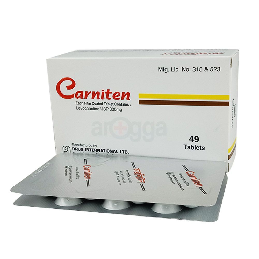 Carniten 330mg Tablet