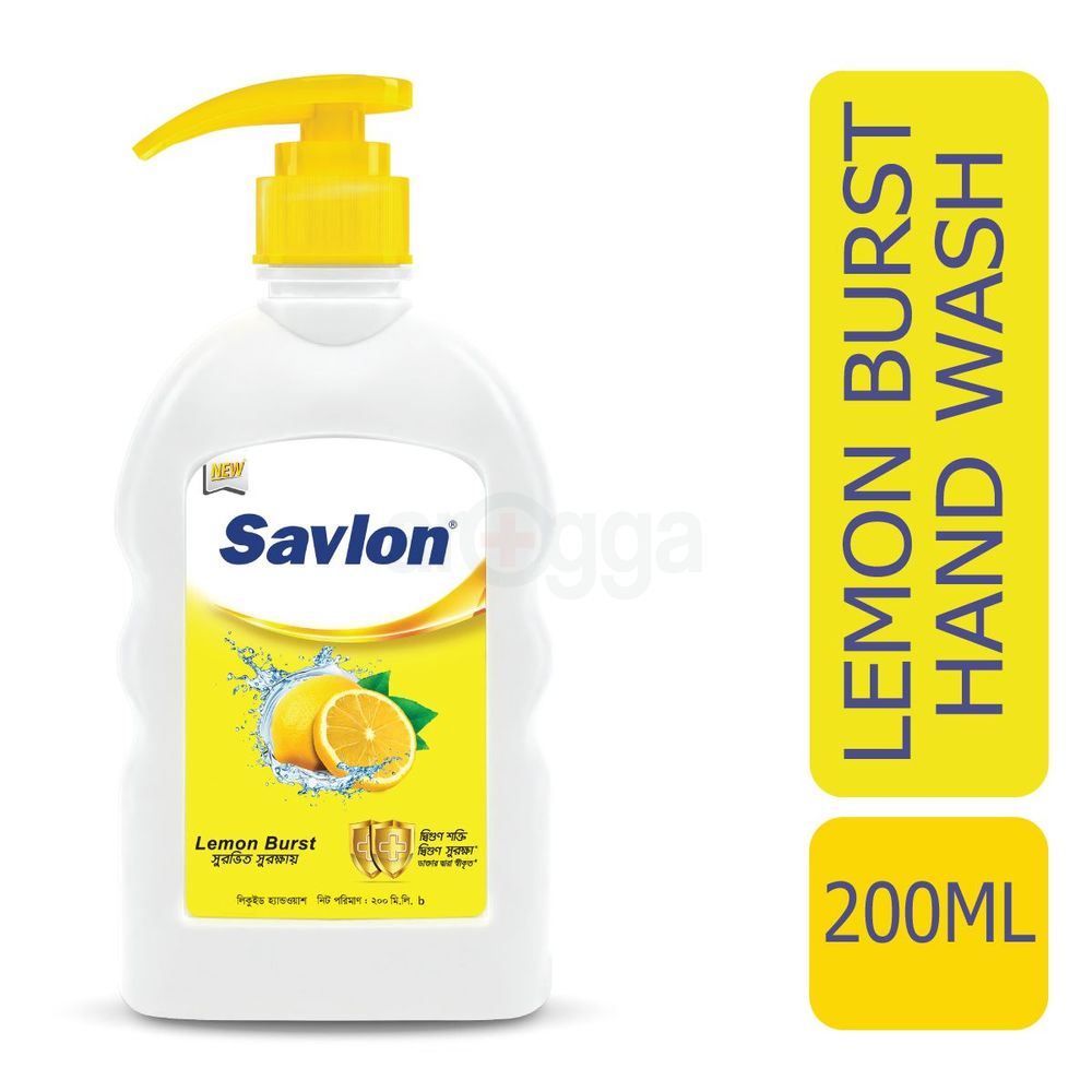 Savlon Lemon Burst Antiseptic Handwash  