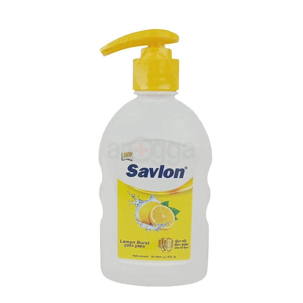 Savlon Lemon Burst Antiseptic Handwash  
