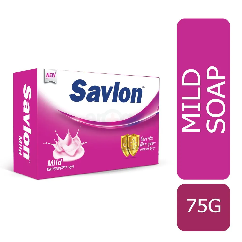 Savlon Mild Antiseptic Soap 75gm  