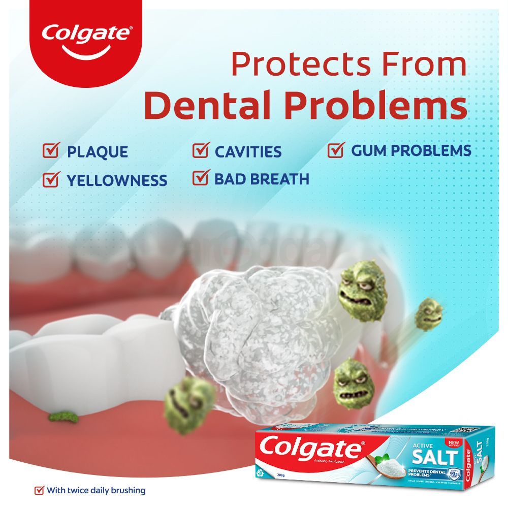 Colgate Active Salt Toothpaste 100g  